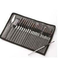 Без бренда «Коробка 50 шт.: Набор кистей для рисования в чехле, премиум набор (23 нейлоновых кисти, 1 мастихин)» в Туле в интернет-магазине Без бренда «Коробка 50 шт.: Набор кистей для рисования в чехле, премиум набор (23 нейлоновых кисти, 1 мастихин)» в Туле