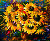 Без бренда «Собранный букет подсолнухов» в Туле