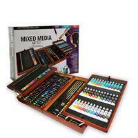 Без бренда «Художественный набор (174 предмета) в деревянном чемоданчике» в Туле в интернет-магазине Без бренда «Художественный набор (174 предмета) в деревянном чемоданчике» в Туле