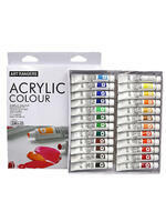 Без бренда «Коробка 24 шт.: Акриловые краски «Две картинки» 24 шт. по 12 мл, проф. пигмент» в Туле в интернет-магазине  Без бренда «Коробка 24 шт.: Акриловые краски «Две картинки» 24 шт. по 12 мл, проф. пигмент» в Туле