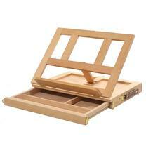 Без бренда «Коробка 10 шт.: Мольберт Две картинки этюдный ящик, настольный, хлопушка 30 см» в Туле