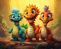 Без бренда «Милые и веселые дракончики» в Туле