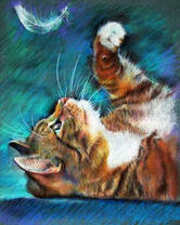 Без бренда «Котенок играет пером» в Туле