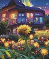 Без бренда «Сказочный домик и поле подсолнухов» в Туле