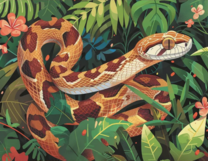 Без бренда «Маисовый полоз в зеленой листве» в Туле